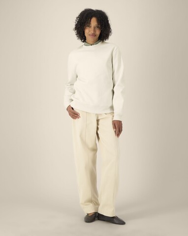 Thinker - Das Rundhals-Unisex-Sweatshirt aus recycelter Baumwolle - Natural Raw - M bedrucken, Art.-Nr. STSU269C0541M