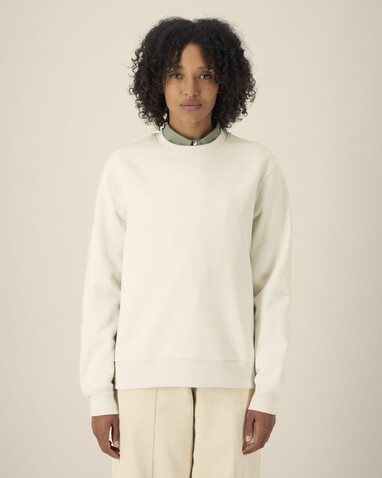Thinker - Das Rundhals-Unisex-Sweatshirt aus recycelter Baumwolle - Natural Raw - XS bedrucken, Art.-Nr. STSU269C054XS