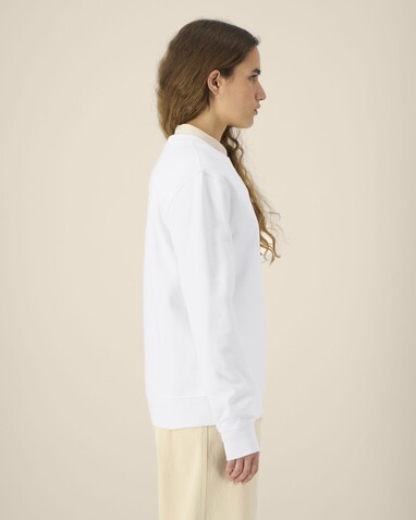 Thinker - Das Rundhals-Unisex-Sweatshirt aus recycelter Baumwolle - White - XXS bedrucken, Art.-Nr. STSU269C0012S