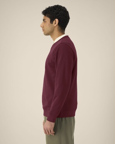 Roller - Das Rundhals-Unisex-Sweatshirt - Burgundy - XL bedrucken, Art.-Nr. STSU868C2441X