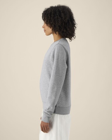 Roller - Das Rundhals-Unisex-Sweatshirt - Heather Grey - S bedrucken, Art.-Nr. STSU868C2501S