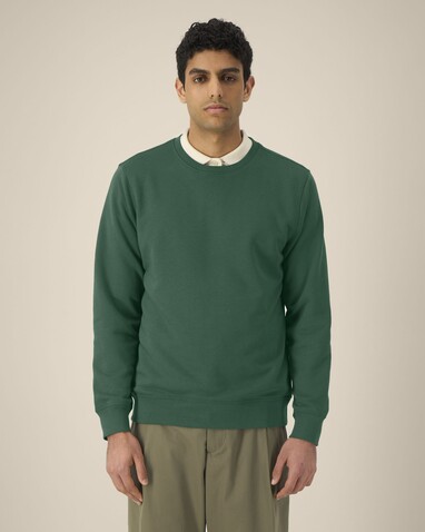 Roller - Das Rundhals-Unisex-Sweatshirt - Bottle Green - XS bedrucken, Art.-Nr. STSU868C224XS