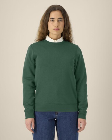 Roller - Das Rundhals-Unisex-Sweatshirt - Bottle Green - XS bedrucken, Art.-Nr. STSU868C224XS