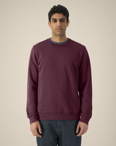 Roller - Das Rundhals-Unisex-Sweatshirt - Deep Plum - 3XL bedrucken, Art.-Nr. STSU868C1513X