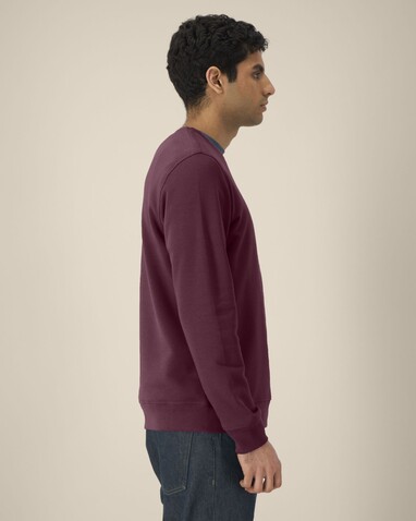 Roller - Das Rundhals-Unisex-Sweatshirt - Deep Plum - S bedrucken, Art.-Nr. STSU868C1511S