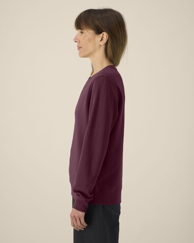 Roller - Das Rundhals-Unisex-Sweatshirt - Deep Plum - S bedrucken, Art.-Nr. STSU868C1511S