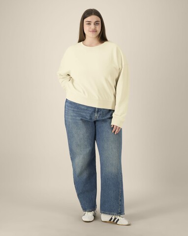 Stella Alma - Das Iconic Damen-Rundhals-Sweatshirt - Honey Paper - M bedrucken, Art.-Nr. STSW212C1551M