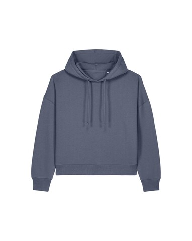 Stella Nora - Der Iconic Damen-Hoodie - Blue Grey - S bedrucken, Art.-Nr. STSW213C1561S