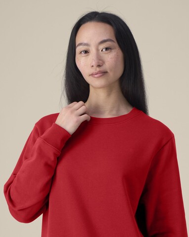 Stella Thinker - Das Damen-Rundhals-Sweatshirt aus recycelter Baumwolle - Red - XS bedrucken, Art.-Nr. STSW254C004XS Stella Thinker - Das Damen-Rundhals-Sweatshirt aus recycelter Baumwolle - Red - XS bedrucken, Art.-Nr. STSW254C004XS