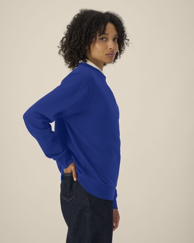 Stella Thinker - Das Damen-Rundhals-Sweatshirt aus recycelter Baumwolle - Worker Blue - M bedrucken, Art.-Nr. STSW254C0881M Stella Thinker - Das Damen-Rundhals-Sweatshirt aus recycelter Baumwolle - Worker Blue - M bedrucken, Art.-Nr. STSW254C0881M