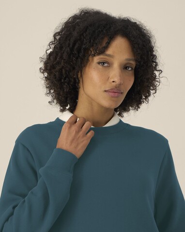 Stella Thinker - Das Damen-Rundhals-Sweatshirt aus recycelter Baumwolle - Stargazer - XS bedrucken, Art.-Nr. STSW254C702XS