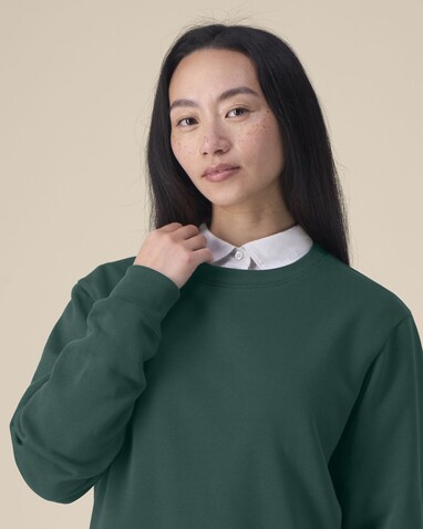 Stella Thinker - Das Damen-Rundhals-Sweatshirt aus recycelter Baumwolle - Glazed Green - 3XL bedrucken, Art.-Nr. STSW254C0363X