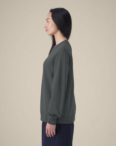 Stella Thinker - Das Damen-Rundhals-Sweatshirt aus recycelter Baumwolle - Anthracite - XS bedrucken, Art.-Nr. STSW254C253XS