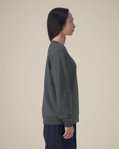 Stella Thinker - Das Damen-Rundhals-Sweatshirt aus recycelter Baumwolle - Anthracite - XS bedrucken, Art.-Nr. STSW254C253XS