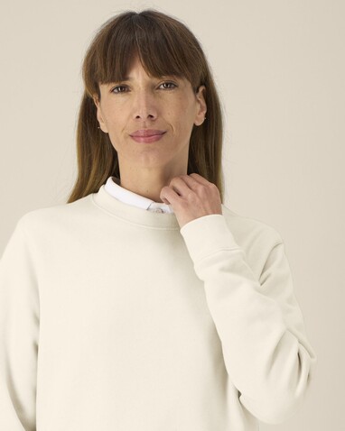 Stella Thinker - Das Damen-Rundhals-Sweatshirt aus recycelter Baumwolle - Natural Raw - L bedrucken, Art.-Nr. STSW254C0541L