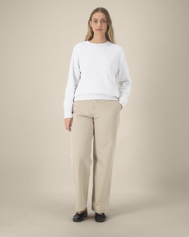 Stella Thinker - Das Damen-Rundhals-Sweatshirt aus recycelter Baumwolle - White - XS bedrucken, Art.-Nr. STSW254C001XS