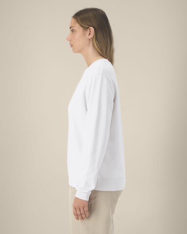 Stella Thinker - Das Damen-Rundhals-Sweatshirt aus recycelter Baumwolle - White - M bedrucken, Art.-Nr. STSW254C0011M