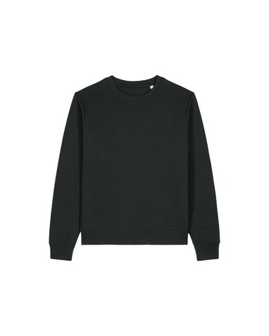 Stella Thinker - Das Damen-Rundhals-Sweatshirt aus recycelter Baumwolle - Black - S bedrucken, Art.-Nr. STSW254C0021S