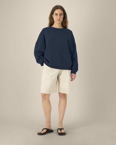 Stella Lianna - Das Damen-Rundhals-Sweatshirt aus Baumwolle-TENCEL™ Modal - French Navy - XXL bedrucken, Art.-Nr. STSW262C7272X Stella Lianna - Das Damen-Rundhals-Sweatshirt aus Baumwolle-TENCEL™ Modal - French Navy - XXL bedrucken, Art.-Nr. STSW262C7272X