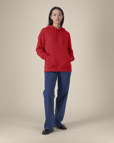 Stella Gamechanger - Der Damen-Hoodie aus recycelter Baumwolle - Red - 3XL bedrucken, Art.-Nr. STSW268C0043X