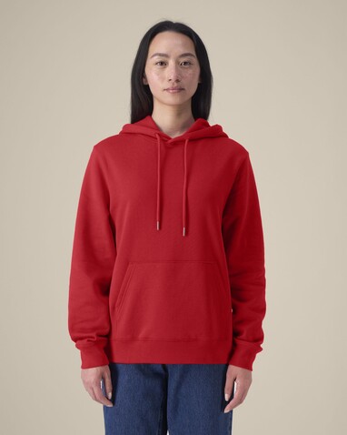 Stella Gamechanger - Der Damen-Hoodie aus recycelter Baumwolle - Red - M bedrucken, Art.-Nr. STSW268C0041M