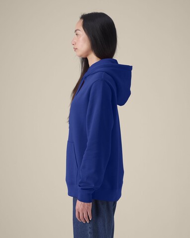 Stella Gamechanger - Der Damen-Hoodie aus recycelter Baumwolle - Worker Blue - L bedrucken, Art.-Nr. STSW268C0881L