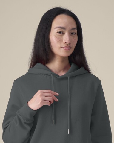 Stella Gamechanger - Der Damen-Hoodie aus recycelter Baumwolle - Anthracite - S bedrucken, Art.-Nr. STSW268C2531S Stella Gamechanger - Der Damen-Hoodie aus recycelter Baumwolle - Anthracite - S bedrucken, Art.-Nr. STSW268C2531S