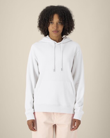 Stella Gamechanger - Der Damen-Hoodie aus recycelter Baumwolle - White - L bedrucken, Art.-Nr. STSW268C0011L