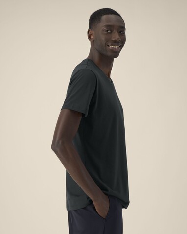 Stanley Presenter - Das Herren-T-Shirt mit V-Ausschnitt - Black - M bedrucken, Art.-Nr. STTM562C0021M Stanley Presenter - Das Herren-T-Shirt mit V-Ausschnitt - Black - M bedrucken, Art.-Nr. STTM562C0021M