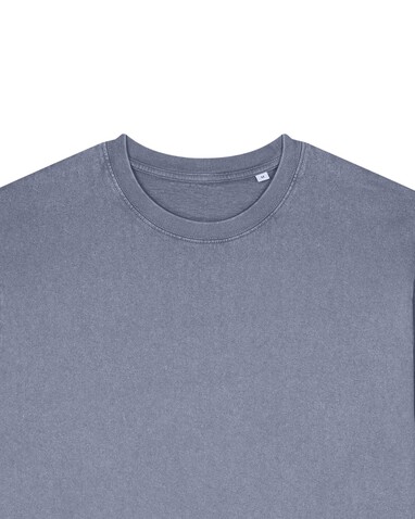Freestyler Vintage - Das schwere Garment-Dyed Unisex-T-Shirt - G. Dyed Blue Grey - M bedrucken, Art.-Nr. STTU073C1581M