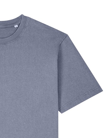 Freestyler Vintage - Das schwere Garment-Dyed Unisex-T-Shirt - G. Dyed Blue Grey - 3XL bedrucken, Art.-Nr. STTU073C1583X