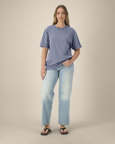 Freestyler Vintage - Das schwere Garment-Dyed Unisex-T-Shirt - G. Dyed Blue Grey - 3XL bedrucken, Art.-Nr. STTU073C1583X