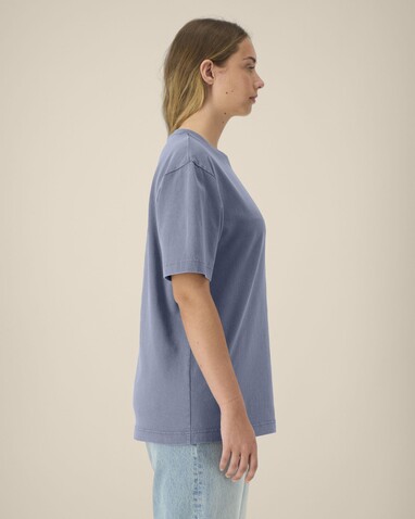 Freestyler Vintage - Das schwere Garment-Dyed Unisex-T-Shirt - G. Dyed Blue Grey - M bedrucken, Art.-Nr. STTU073C1581M