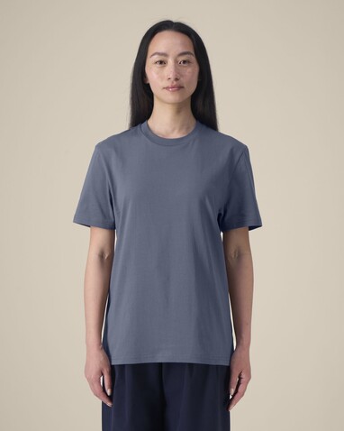 Creator 2.0 - Das Iconic Unisex-T-Shirt - Blue Grey - 3XL bedrucken, Art.-Nr. STTU169C1563X