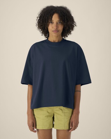 Hypster - Das Unisex-T-Shirt Boxy aus recycelter Baumwolle - French Navy - 3XL bedrucken, Art.-Nr. STTU258C7273X Hypster - Das Unisex-T-Shirt Boxy aus recycelter Baumwolle - French Navy - 3XL bedrucken, Art.-Nr. STTU258C7273X