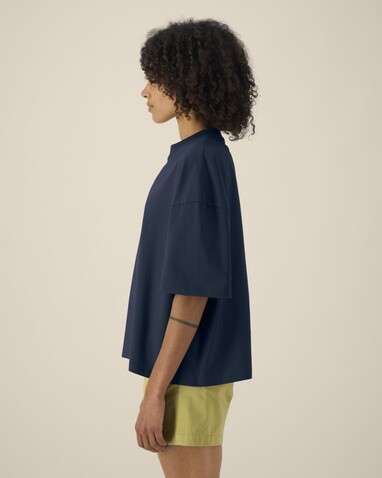 Hypster - Das Unisex-T-Shirt Boxy aus recycelter Baumwolle - French Navy - 3XL bedrucken, Art.-Nr. STTU258C7273X Hypster - Das Unisex-T-Shirt Boxy aus recycelter Baumwolle - French Navy - 3XL bedrucken, Art.-Nr. STTU258C7273X
