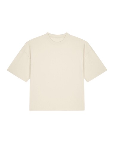 Hypster - Das Unisex-T-Shirt Boxy aus recycelter Baumwolle - Natural Raw - M bedrucken, Art.-Nr. STTU258C0541M