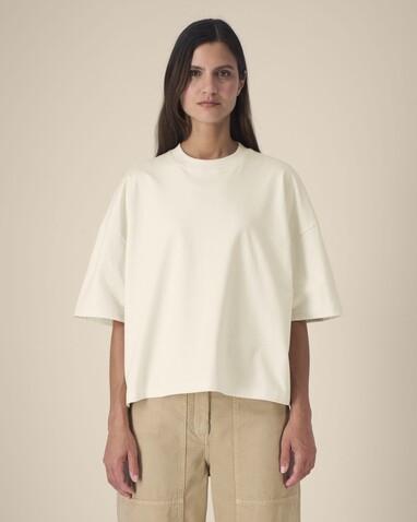 Hypster - Das Unisex-T-Shirt Boxy aus recycelter Baumwolle - Natural Raw - XS bedrucken, Art.-Nr. STTU258C054XS Hypster - Das Unisex-T-Shirt Boxy aus recycelter Baumwolle - Natural Raw - XS bedrucken, Art.-Nr. STTU258C054XS