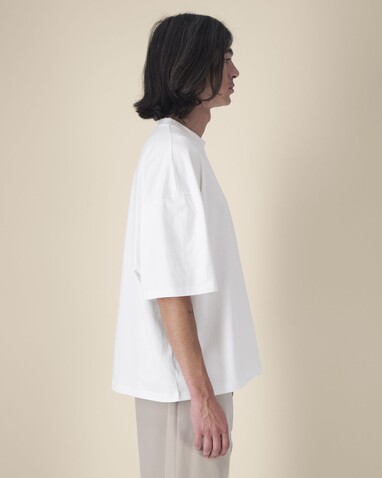 Hypster - Das Unisex-T-Shirt Boxy aus recycelter Baumwolle - White - L bedrucken, Art.-Nr. STTU258C0011L Hypster - Das Unisex-T-Shirt Boxy aus recycelter Baumwolle - White - L bedrucken, Art.-Nr. STTU258C0011L