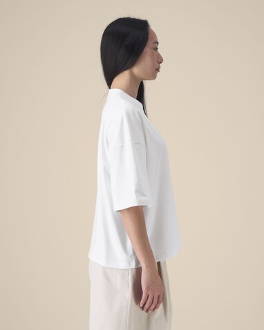 Hypster - Das Unisex-T-Shirt Boxy aus recycelter Baumwolle - White - L bedrucken, Art.-Nr. STTU258C0011L Hypster - Das Unisex-T-Shirt Boxy aus recycelter Baumwolle - White - L bedrucken, Art.-Nr. STTU258C0011L