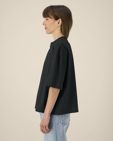 Hypster - Das Unisex-T-Shirt Boxy aus recycelter Baumwolle - Black - 3XL bedrucken, Art.-Nr. STTU258C0023X Hypster - Das Unisex-T-Shirt Boxy aus recycelter Baumwolle - Black - 3XL bedrucken, Art.-Nr. STTU258C0023X