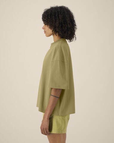 Hypster - Das Unisex-T-Shirt Boxy aus recycelter Baumwolle - Faded Olive - L bedrucken, Art.-Nr. STTU258C1531L Hypster - Das Unisex-T-Shirt Boxy aus recycelter Baumwolle - Faded Olive - L bedrucken, Art.-Nr. STTU258C1531L