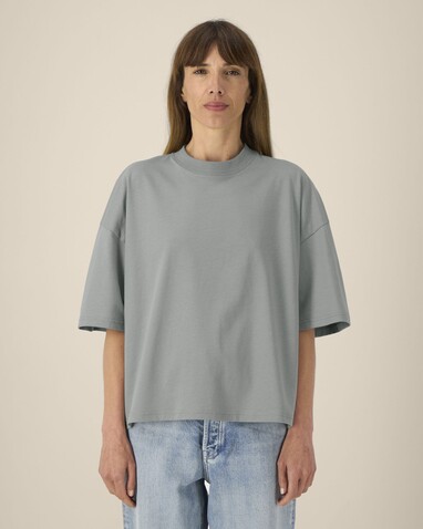 Hypster - Das Unisex-T-Shirt Boxy aus recycelter Baumwolle - Misty Grey - XL bedrucken, Art.-Nr. STTU258C1381X Hypster - Das Unisex-T-Shirt Boxy aus recycelter Baumwolle - Misty Grey - XL bedrucken, Art.-Nr. STTU258C1381X