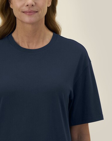 Blaker - Das Unisex-T-Shirt aus Baumwolle-TENCEL™ Modal - French Navy - 3XL bedrucken, Art.-Nr. STTU263C7273X