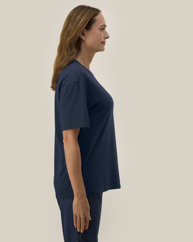 Blaker - Das Unisex-T-Shirt aus Baumwolle-TENCEL™ Modal - French Navy - L bedrucken, Art.-Nr. STTU263C7271L
