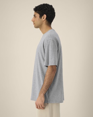 Blaker - Das Unisex-T-Shirt aus Baumwolle-TENCEL™ Modal - Heather Grey - XXL bedrucken, Art.-Nr. STTU263C2502X