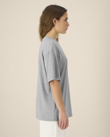 Blaker - Das Unisex-T-Shirt aus Baumwolle-TENCEL™ Modal - Heather Grey - XXS bedrucken, Art.-Nr. STTU263C2502S