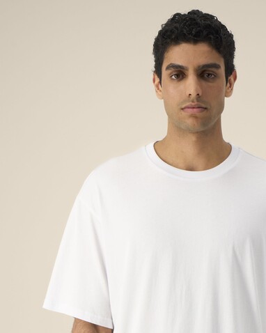 Blaker - Das Unisex-T-Shirt aus Baumwolle-TENCEL™ Modal - White - S bedrucken, Art.-Nr. STTU263C0011S