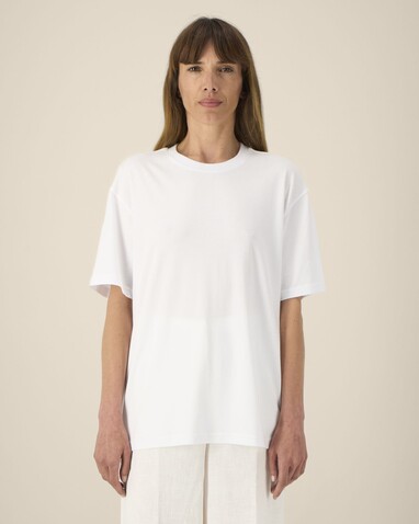 Blaker - Das Unisex-T-Shirt aus Baumwolle-TENCEL™ Modal - White - XXS bedrucken, Art.-Nr. STTU263C0012S