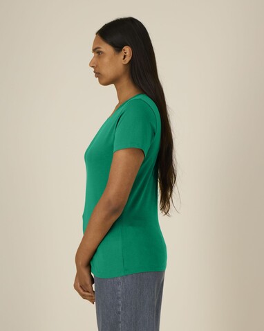 Stella Expresser 2.0 - Das Fitted Damen-T-Shirt - Verdant Green - M bedrucken, Art.-Nr. STTW079C1371M